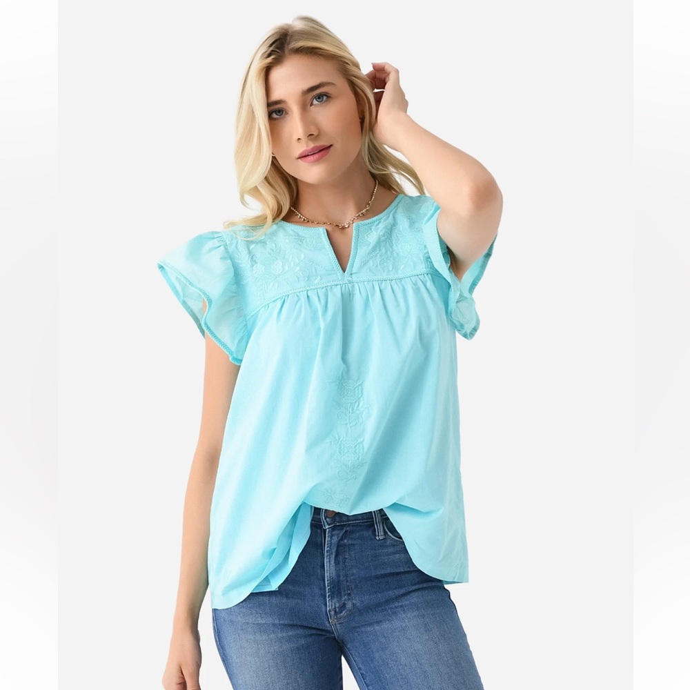 NWT J. Marie The Lake Top MSRP $106